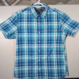 Banana Republic | M | Short Sleeve Shirt | Blue